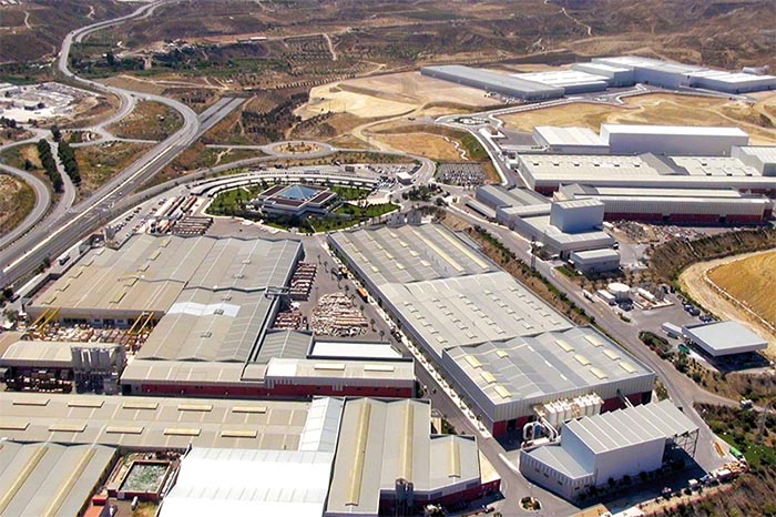 Cosentino industrial site in Almeria, Spain