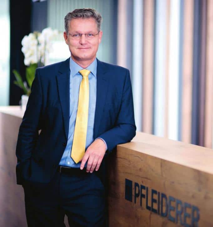 Tom K. Schäbinger, CEO Pfleiderer Group