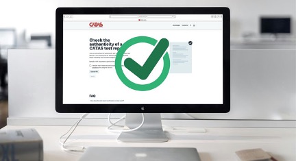 New Catas Website Ensures Authenticity of Test Reports