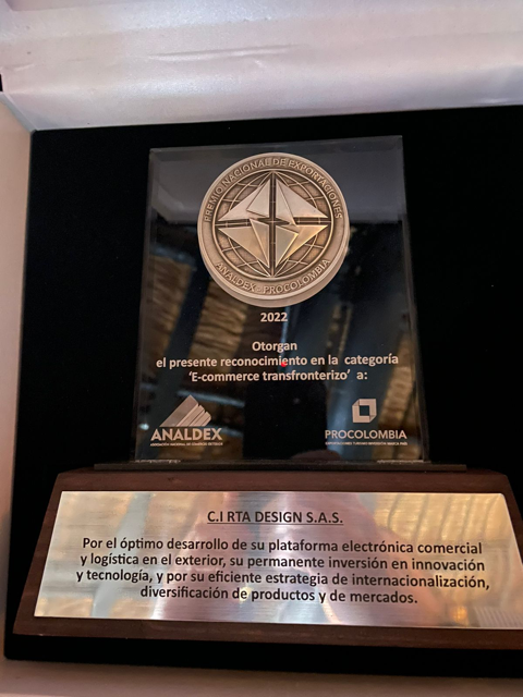RTA Muebles obtiene premio nacional de exportación 2022