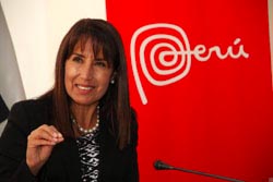 Magali Silva, ministra de Comercio Exterior de Perú