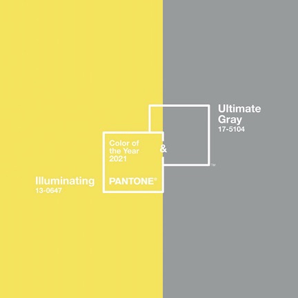 Pantone Reveals Color Of The Year 2021: this time two colors were chosen