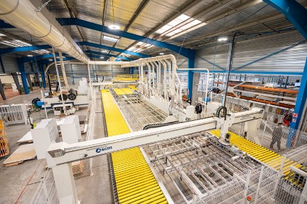 SCM Group state-of-the-art plant for Gautier