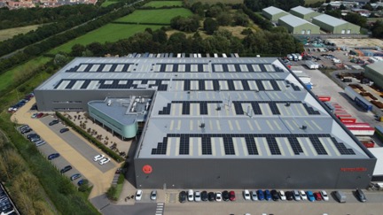 MillerKnoll Brings Solar Power to U.K. Operations Facility