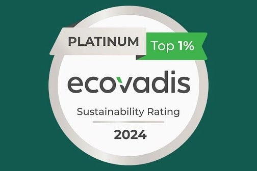 Pfleiderer Earns EcoVadis Platinum Medal