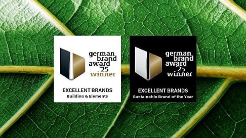 Pfleiderer obtiene dos German Brand Awards 2025