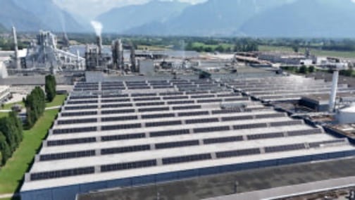 Fantoni construye la mayor planta solar sobre techo industrial en Italia