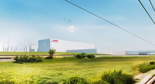 Egger avanza con su nueva planta en Markt Bibart, Alemania