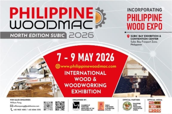 Philippine Woodmac 2026 se realizará del 7 al 9 de mayo